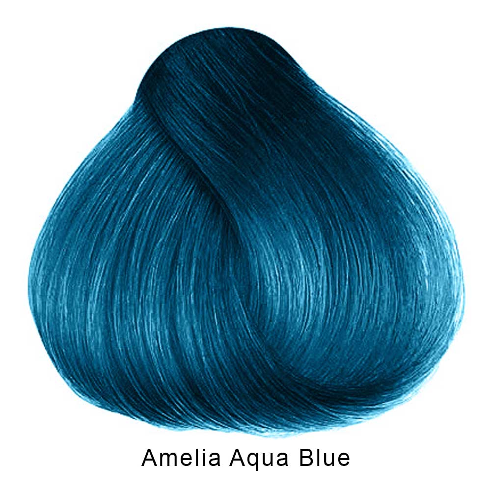Hermans Amazing Haircolor - Amelia Aqua Blue Coloration semi permanente - Bleu